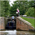 Bishopton Lock near Stratford-upon-Avon, Warwickshire