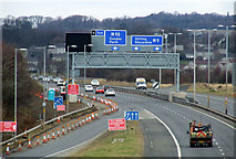 NT1272 : The M9 motorway by Thomas Nugent