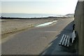 Bench on the sea front