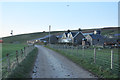 Minor road past High Ballevain Farm