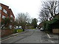 Looking from Old Parr Road towards Old Parr Close