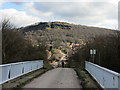 Lower Rake Lane towards Helsby Hill