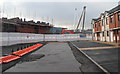 An as yet unnamed street viewed from Rodney Road, Newport