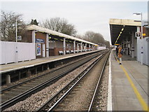 TQ4274 : Eltham railway station, Greater London by Nigel Thompson