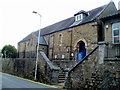 George Street side of Grade II listed St Albans Catholic Church, Pontypool