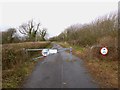 Puddletown, closed road