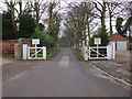 The entrance to Wighill Manor and Lodges