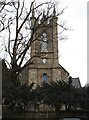 The tower of Kilbroney Parish Church (CoI) from Church Square