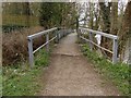 Thames towpath bridge