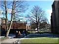 A pleasant walk, Blackburn Cathedral