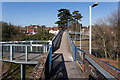 Footbridge from Swaythling railway station