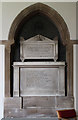 St Leonard, Sandridge - Wall monument