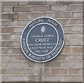 Plaque for Charles Cruft, Islington