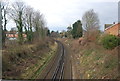 Railway line to Canterbury