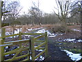 TM4567 : Gated entrance to Westleton Walks by Geographer