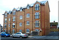 Newly-built High Street flats, Penarth