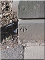 Benchmark on the Memorial Road railway bridge, Walkden