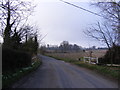 TM4269 : Westleton Road & the footpath to Low Road by Geographer