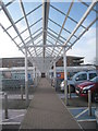 Covered walk, Tesco, Weston super Mare