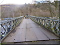 Bailey bridge over the South Tyne crossing from Slaggyford road to Parson Shields