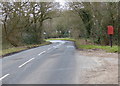 Postbox along Peckleton Common