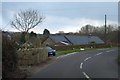 Road junction in Upton