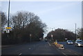 A229 approaching the A230 junction