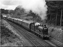 O1074 : Steam train leaving Drogheda by The Carlisle Kid