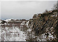 Disused quarry near Powmill