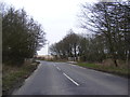 TM4367 : B1125 Reckford Road & Reckford Bridge by Geographer