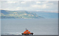 D4303 : Larne lifeboat off Islandmagee by Albert Bridge