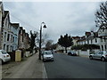 Looking west-south-west along Campbell Road