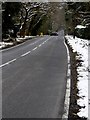 Steep hill into valley north of Northaw village