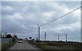 East Coast main railway line crossing North Muskham