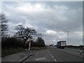 Fosse Way (Roman road) lay-by (A46) heading towards Lincoln