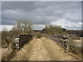 NS4354 : Northern East Ayrshire : Crossing The Pollick Farm Bridge by Richard West