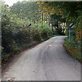 End of the 30mph zone in Llandegveth