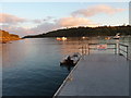 Helford River from ferry pontoon at Helford Passage