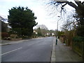 Looking down Woodcote Valley Road