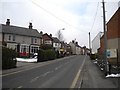 Looking up Kirkhill, Shepshed