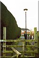 Stile & footpath leading to Merganser Way, Spennells, Kidderminster