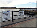 Keep off revetments, Barry Dock