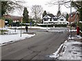 Roundabout on Metchley Park Road