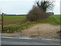 Footpath to the M3 from Basingstoke Road