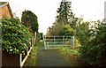 Barriers across footpath near Kittiwake Drive, Spennells, Kidderminster