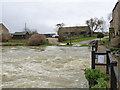 TL1197 : River Nene at Water Newton Mill by Alan Murray-Rust