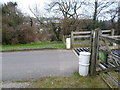 The entrance to Farthing Downs