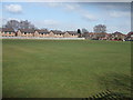 SJ8294 : South West Manchester Cricket Club - Ground by BatAndBall