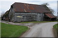 Old timber barn, Shelwick Green