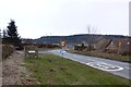 The southerly approach to Rothbury